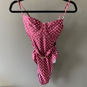 We wore what one piece swimsuit